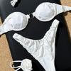 2026 Split Bikini Swimsuit Beach Hot Spring Sexy Bikini French Pure Desire Swimsuit