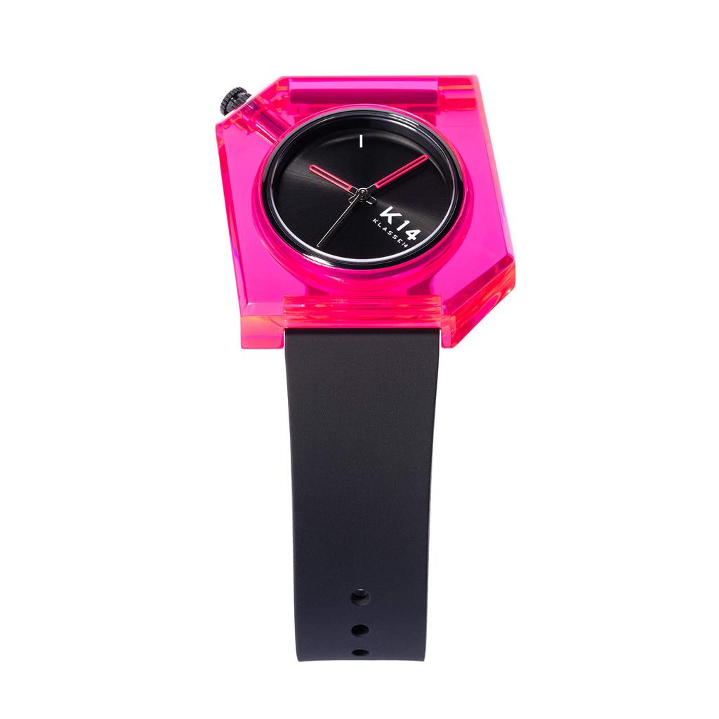 Class Fourteen Women's Watch, K14 Pink Doll, 40mm, WKF19PK001M, Men's, Black