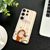 D-Charlie and Lola Cartoon Phone Case For Samsung S26,S25,S24,S23,S22,S21,S20,S30,Ultra,Plus,Fe,Note,5G Black Cover