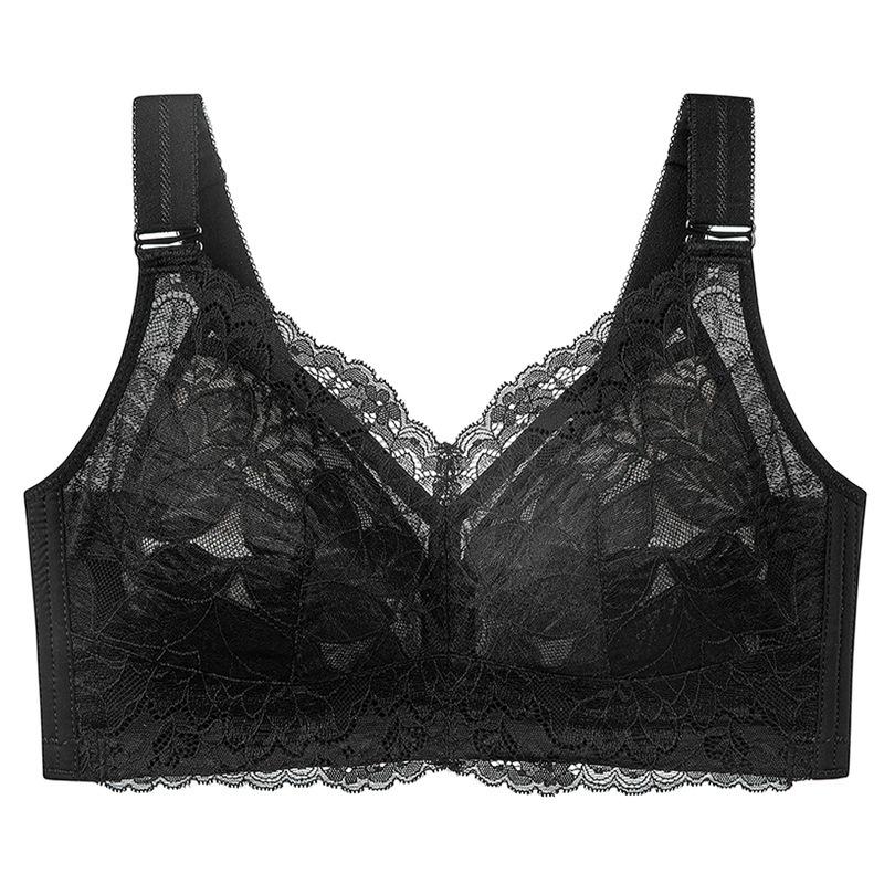 Big Breasts Make You Look Smaller and Thinner Playful Bra with Full Cup Comfortable and Breathable Sexy Underwear