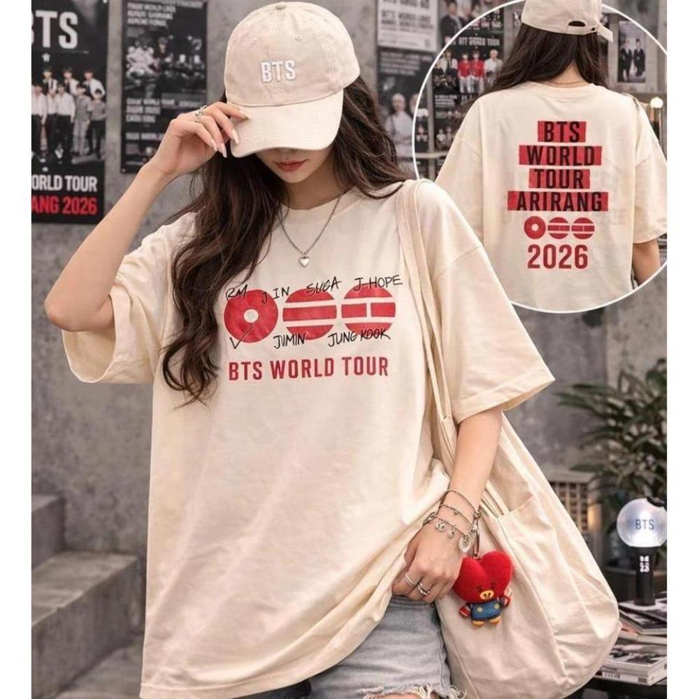 BTS Arirang World Tour Pattern Suitable for Both Men and Women