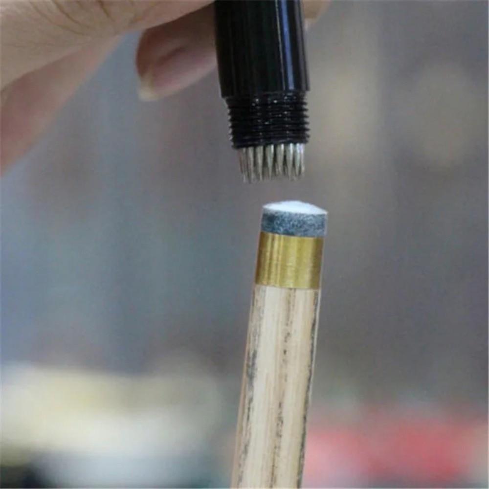 3-in-1 Pool Cue Tips Tool Multifunction Tapper Scuff Tips Pick Billiard Cue Tip Stick Shaper  Pool
