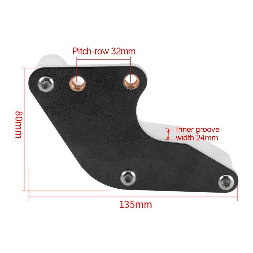 Protector de cadena, rodillo guía de cadena, protector de cadena de aluminio, tensor, protector de cadena para motocicleta