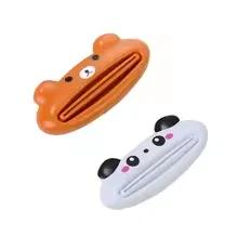 2/4/5pcs Cute Animal Multifunction Squeezer Toothpaste Squeezer Home Commodity Bathroom Tube Cartoon Toothpaste Dispenser