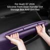 For Avatr 07 2026 Silicone Front Door Handle Slot Storage Box Anti‑Dirt Pad Auto Interior Mod Accessories, Not Fit 2024