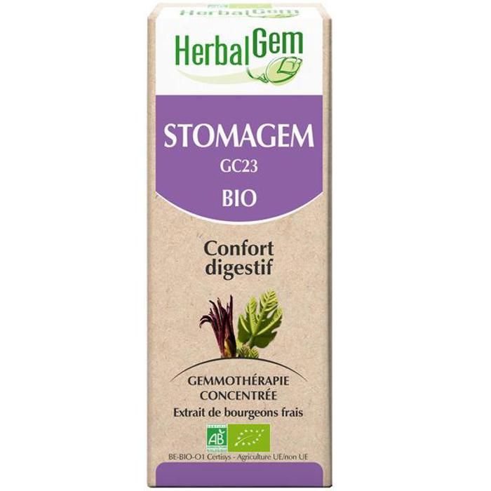 Herbalgem Complexe de Gemmothérapie Stomagem Confort Digestif Spray Bio 15ml