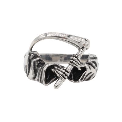 Accessories, European and American Retro Sickle Men, Ring Jewelry, Jewelry Wear Accessories, Rings