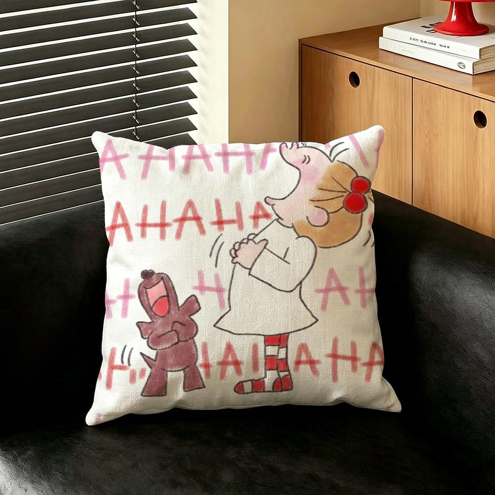 Character CCoco GGirl Cushion Cover Creative pillowcases for interior decoration office living room home Car hot