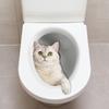 3D Breaking Wall Cat Toilet Stickers, Peeking Funny Waterproof Removable Self-Adhesive Bathroom Decals