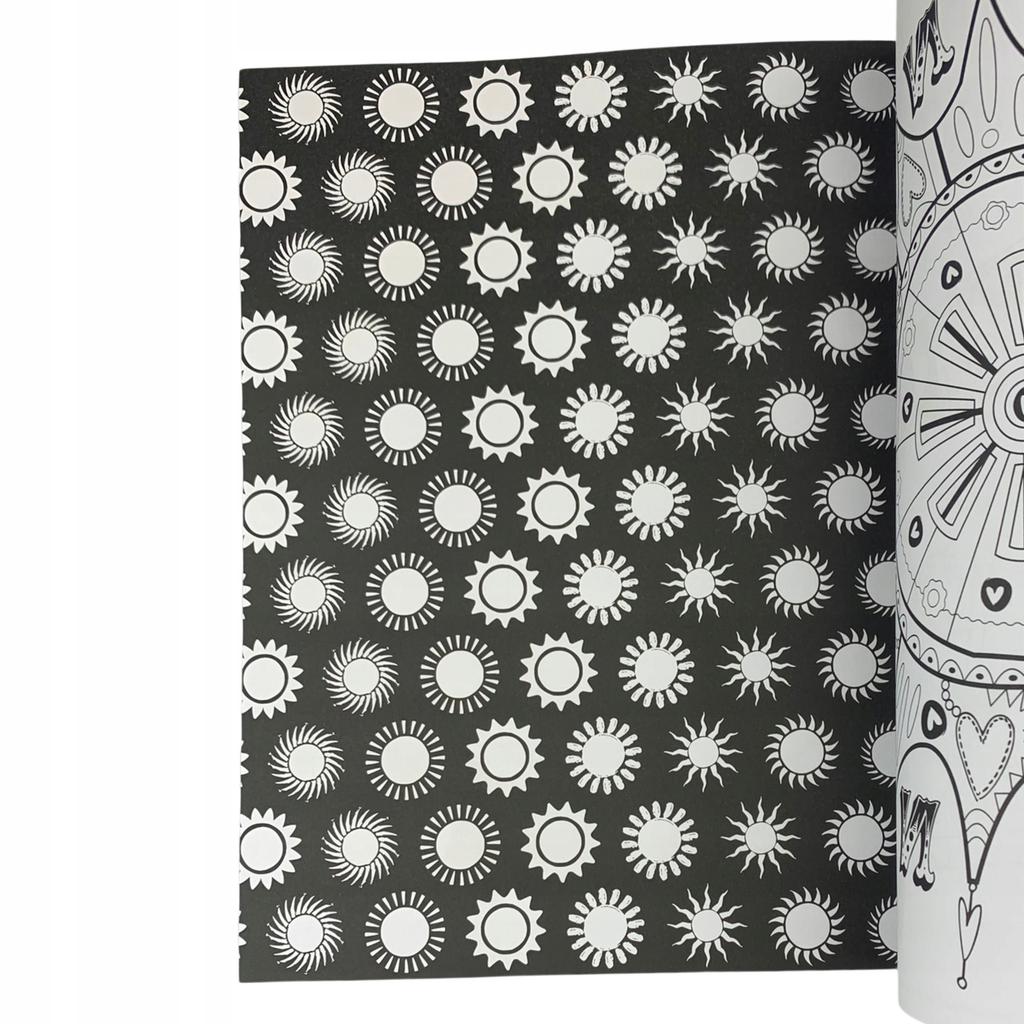 50 Illustrations Anti-Stress Thematic Coloring Book