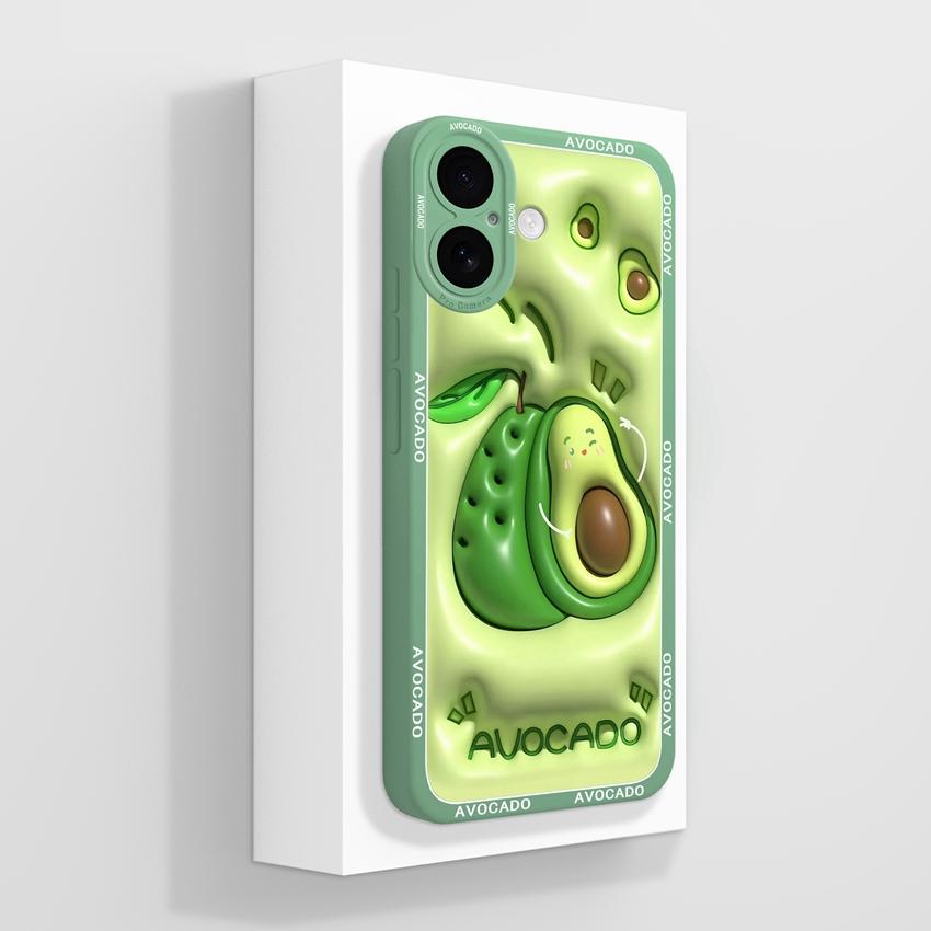 Fashion Soft Phone Cover Suitable For iPhone 17 Pro Max 17Air Shockproof Case Anime Panda Pattern Liquid Silicone High Quality Shell For iPhone Casing
