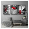 City Umbrella Call Box Nordic Posters And Prints Wall Pictures For Living Room Salon Wall Art Canvas Painting London