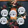 2020 Christmas Ornaments Roll Paper Tissue Mask To Decorate The Christmas Tree