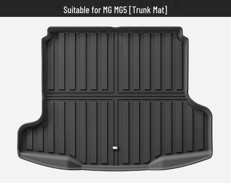 Durable Waterproof TPE Floor Mats for 21-25 MG5: Dirt-Resistant, Car-Specific