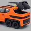 Model auta v měřítku 1/18 WULING MINI EV 6X6 tlakově litý model autíčka se zvukem a světlem pro děti Batole Chlapci Dívčí kolekce