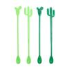 6 Stücke Kunststoff Cocktail Muddler Trinken Wein Decor Cocktail Swizzle Sticks Feigenkaktus Flamingo Wein Rührer Kaffee Puddler