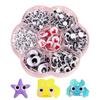 Screative Materials Plastic Small Eye Stickers Toys For Eggs Toys Dolls DIYs Accessory For Home Scrapbook Kids Gift Sticker Tool