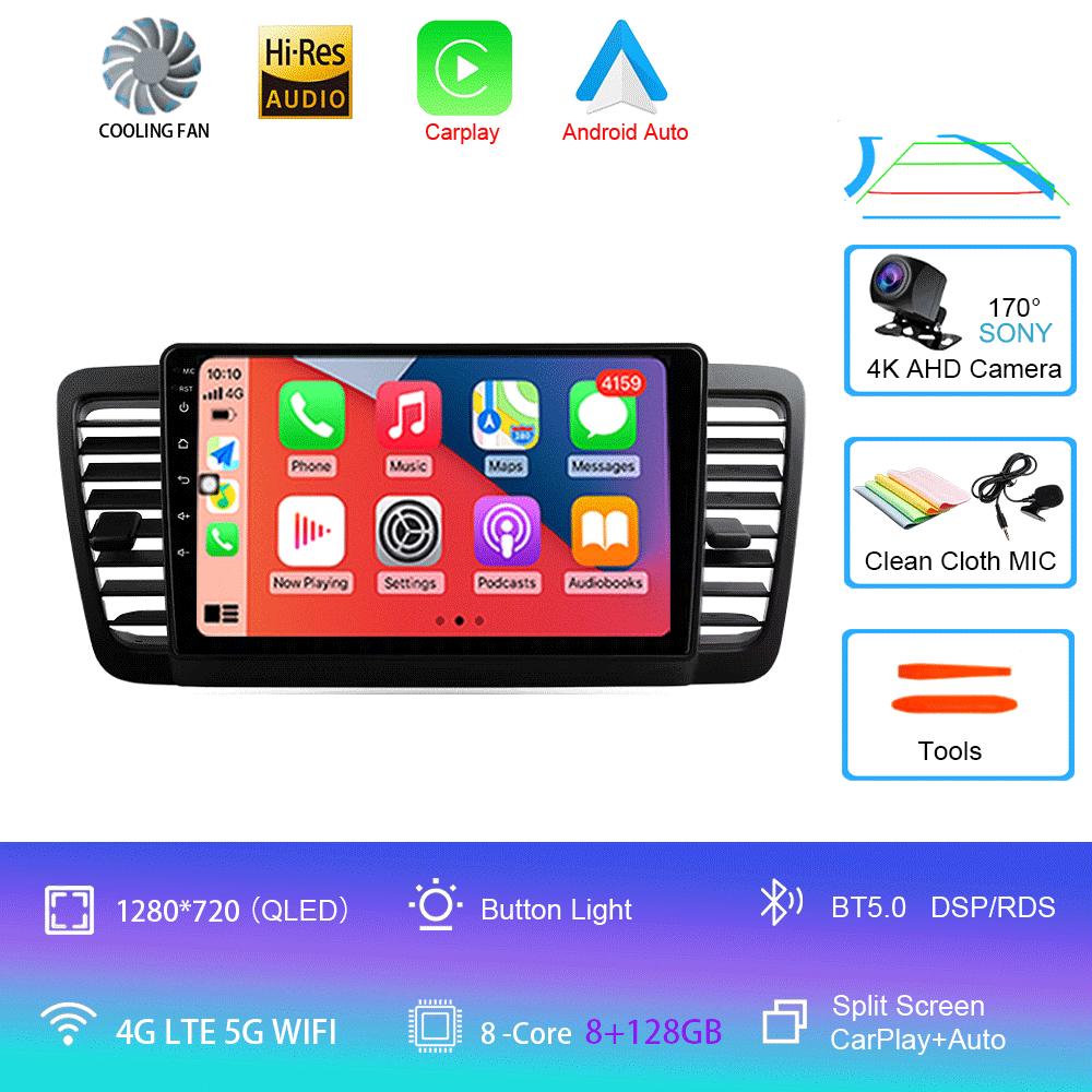 Android 14 Car Radio For Subaru Outback 3 Legacy 4 2003 - 2009 Multimedia Video Player Navigation Stereo GPS No 2din 2 Din Dvd