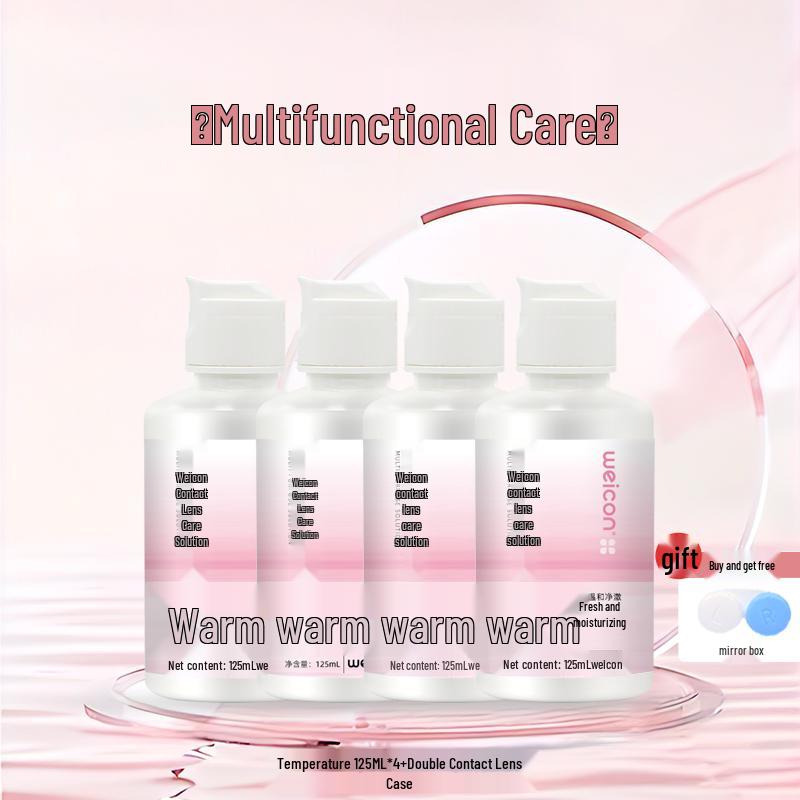 ვეიკანგ ჩენსი ფერადი კონტაქტური ლინზების ხსნარი ქალებისთვის - მიოპიის მოვლა, ხელმისაწვდომია დიდ და პატარა ბოთლებში