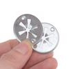 Clamping Discs Heat Protection Plate, 30mm Metal Heat Plate Spring Rings Assortment Clips for Attaching Heat Shield