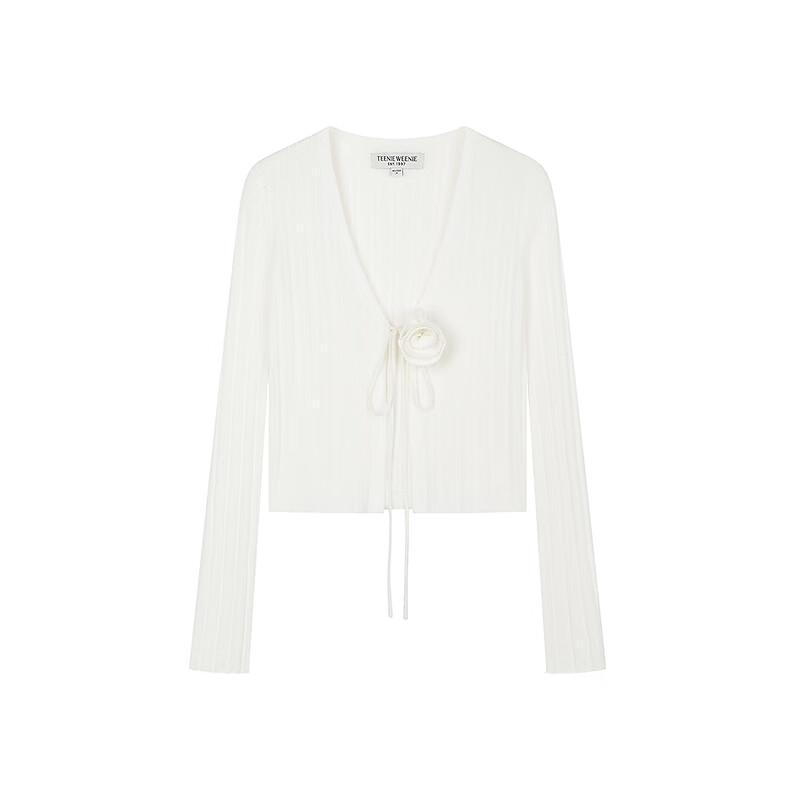 Teenie Weenie Women's French Floral Knit Cardigan