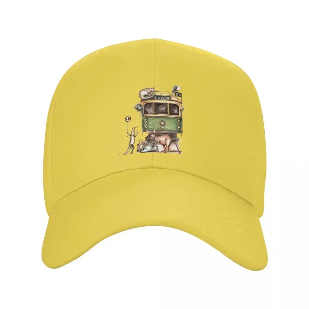 Melbourne Spårvagn Basebollkeps Gentlemanhatt Streetwear Herrhattar Damhattar