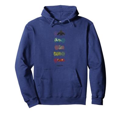 DreamWorks Drachenzähmen leicht gemacht – Drachenfarben-Klassen-Hoodie