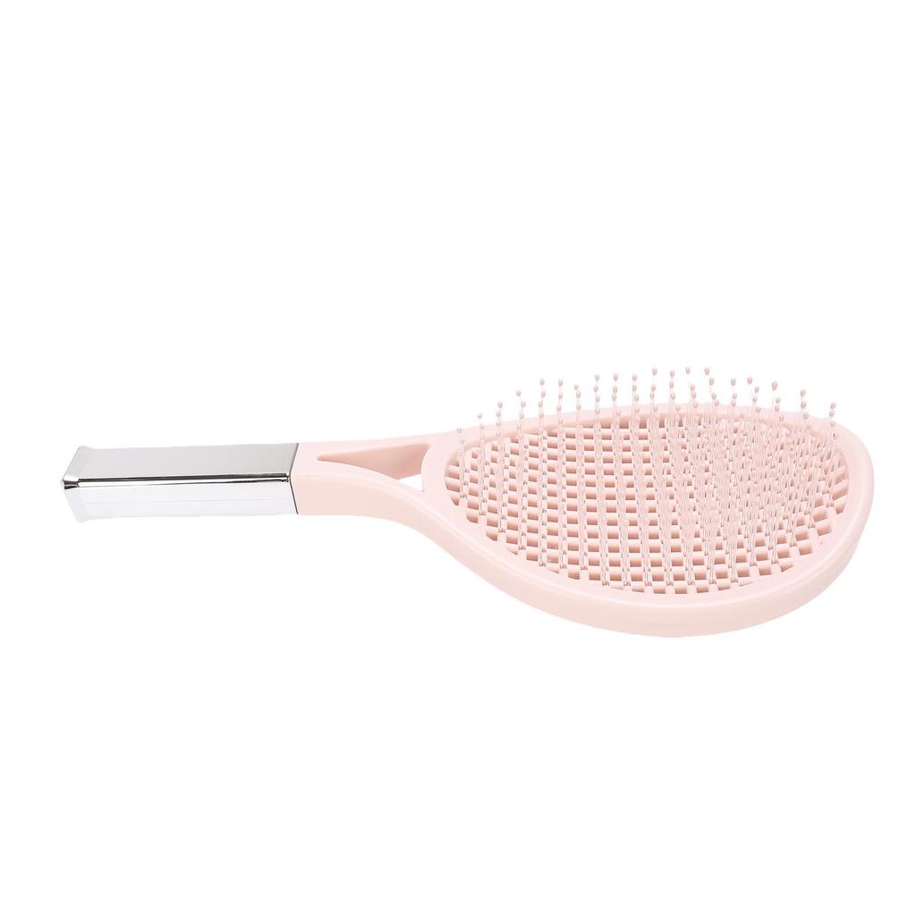 Curly Hair Brush Comfortable Massage Detangling Brush Cushion Hair Comb for Women Pink