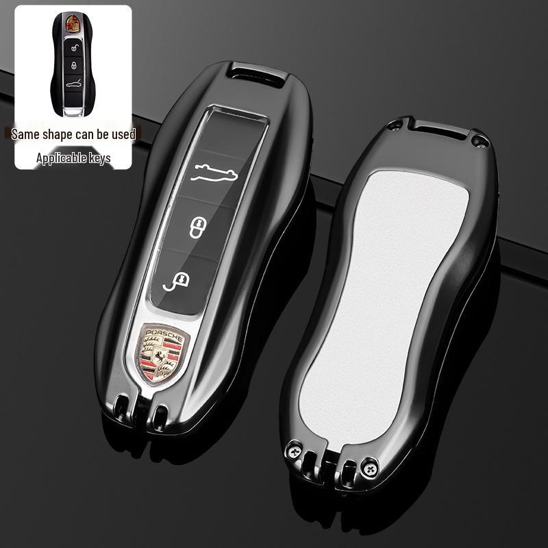 Limited Edition Porsche Cayenne Macan 718 Panamera Metal Key Shell Case