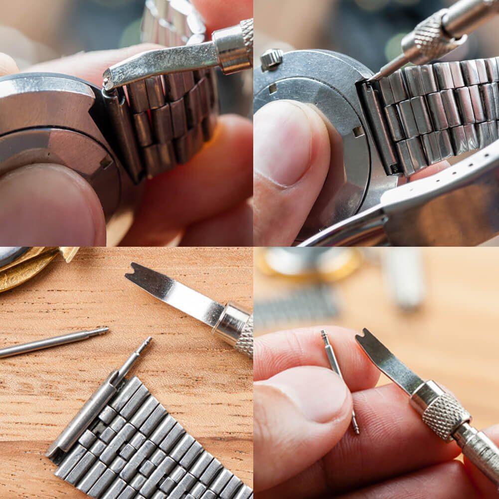 368-Piece Watch Repair and Band Adjustment Tool Set