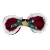 Cute Christmas Hair Hoop Xmas Plush Ball Hairpin Hair Accessories Christmas Barrettes  Girls