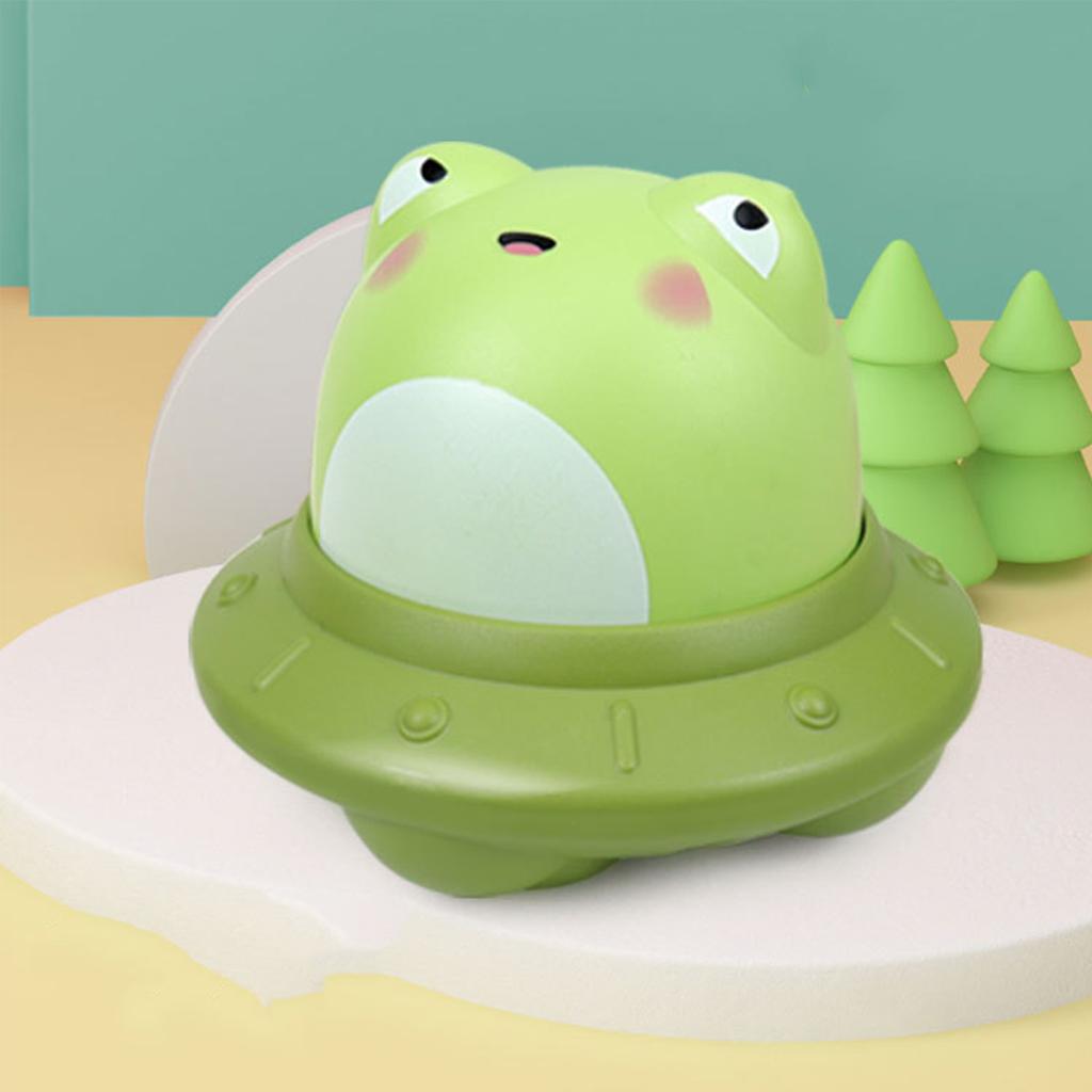 Pressing The Space Flying Saucer Pressing The Inertia Sliding Cute Cartoon Toy,can Be Used As A Gift Forparent-child Interaction