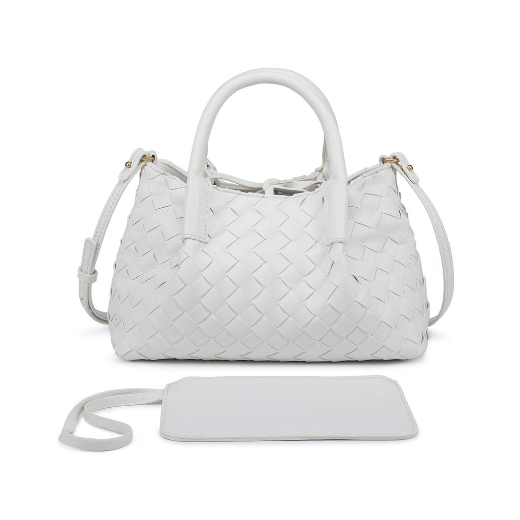 Guangzhou Shiling Double-Sided Available Hand-Woven Portable Vegetable Basket Casual Versatile Messenger Bag