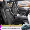 Kaiyuan Q05 Leather Car Seat Cover for 5-Seater Vehicles - All-Season Cushion