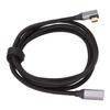 Type C Extension Cord 4K Resolution 10Gbps Good Heat Dissipation Right Angle Type C Extension Cable for Tablets Phone