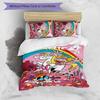 3pcs Custom Name Dexter's Laboratory Bedding Set Duvet Cover Closure Includes 1 Duvet Cover & 2 Pillowcases for All Seasons Bedroom Decor