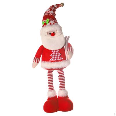 Christmas Doll, Doll Figures, Flexible Legs, Standing Toys for Table Window