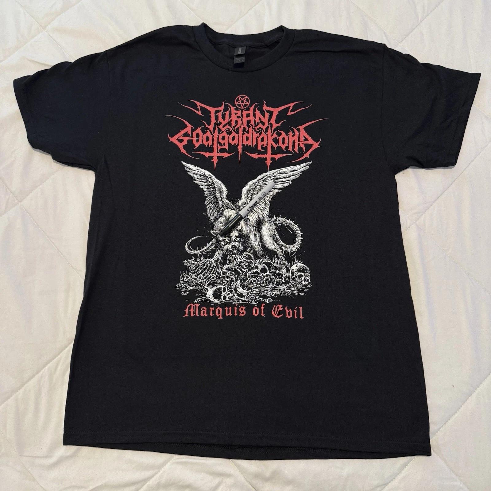 TYRANT GOATGALDRAKONA Marquis Of Evil Shirt L, Inquisition, Urfaust, Empyrium 3XL