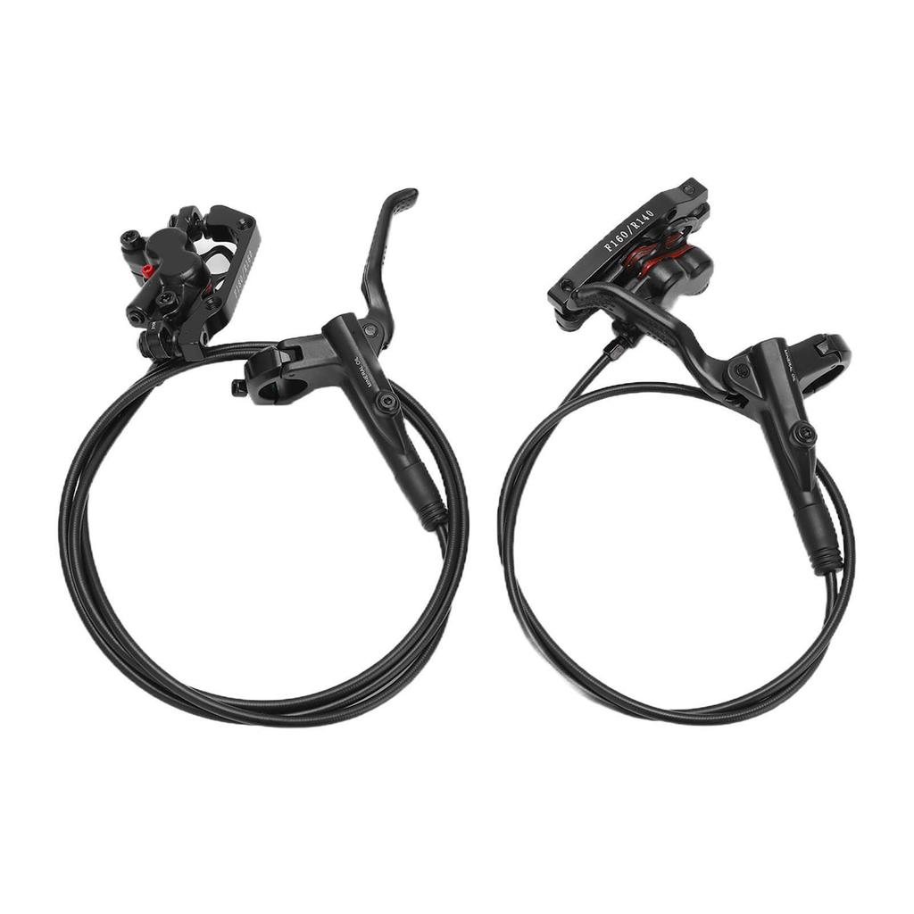 MEROCA M4 MTB Oil Pressure Disc Brakes Kit MT420 Front Rear Calipers 4 Piston with 1 Pair 160mm Disc Brake Rotor