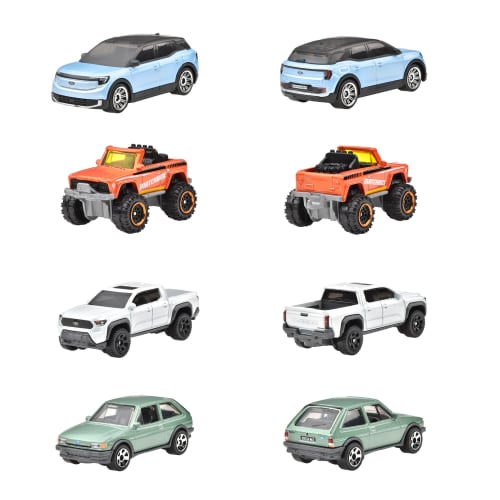 Matchbox Basic Cars A Assortment Vehicle Toy Mini Cars, 24-Car Set, Box Set, Ages 3+, Multi-Purpose, 98CA-30782