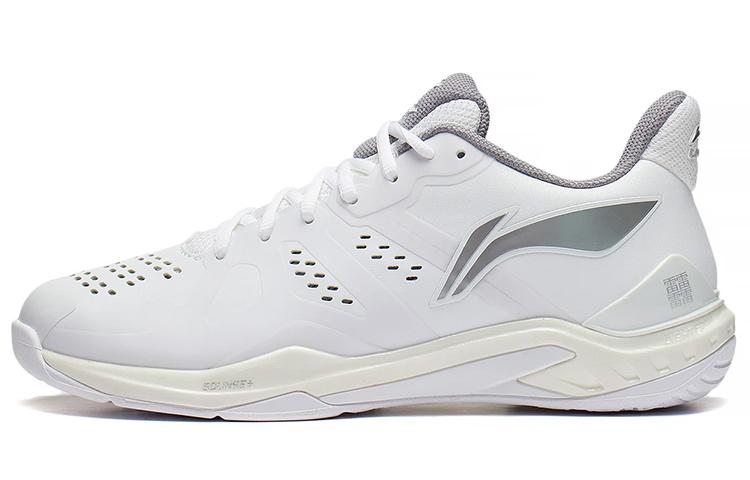Li Ning Cloud Thunder Низкие Бадминтонные Кроссовки Унисекс Белые AYAS028-2 39.5