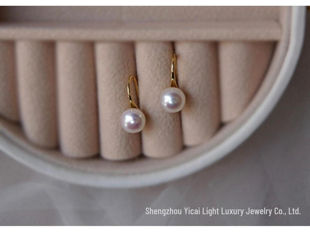 Farbenfrohe Luxus-Licht-Ohrringe: Naturale Süßwasserperle mit S925 Sterlingsilber & Vergoldeten High Heel Haken