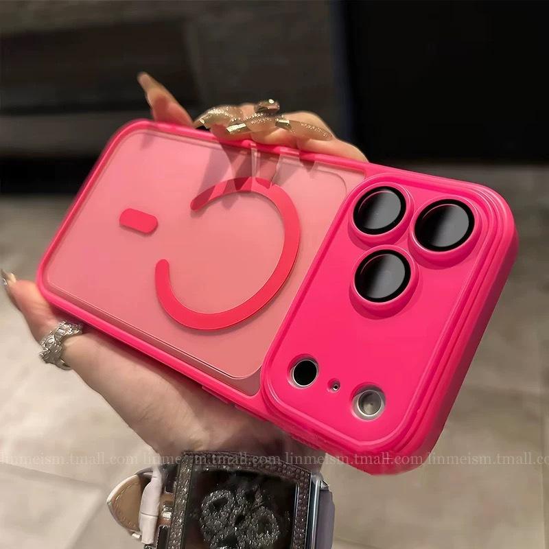 Yadun Fine Hole Magnetic Suction Is Suitable for iPhone18PROMAX Matte Skin Magnetic Suction Mobile Phone Case Apple 17 Protective Case
