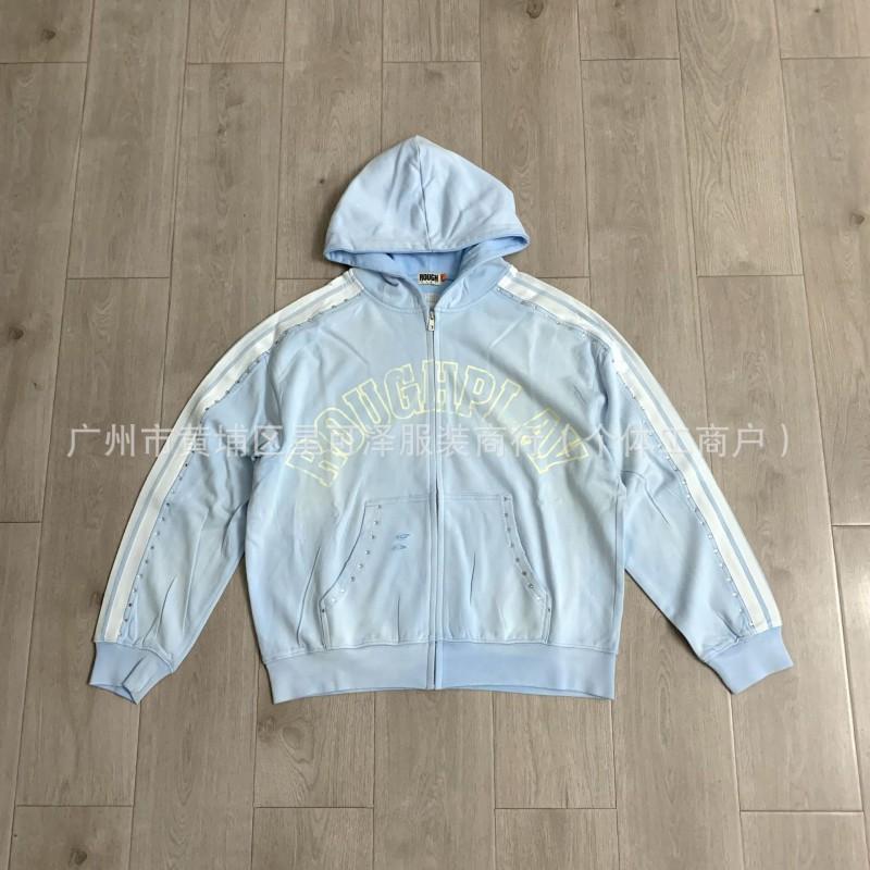 RoughPlay Tracksuit Mens Hip Hop Hoodie Sweatshirt Casual Pants Set Streetwear