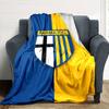 Parma F.C Druck Flanelldecke Hohe Qualität Warm Gemütlich Decke für Alle Jahreszeiten Perfekt für Geschenke Heimdekoration