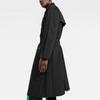Y 3 Trench Coats Men's Black Lapel Moderate HB3451