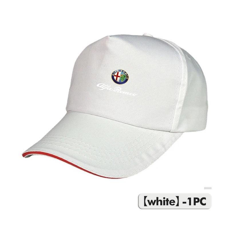 

For Alfa Romeo 2026 Hot Sticker For Alfa Romeo Car Emblem Baseball Cap Outdoor Adjustable Casual Hats Sunscreen Hat 159 Giuliett