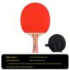 Genuine Double Happiness Table Tennis Racket for Beginners: Children's Professional 3-Star 4-Star Horizontal/Vertical Bat.