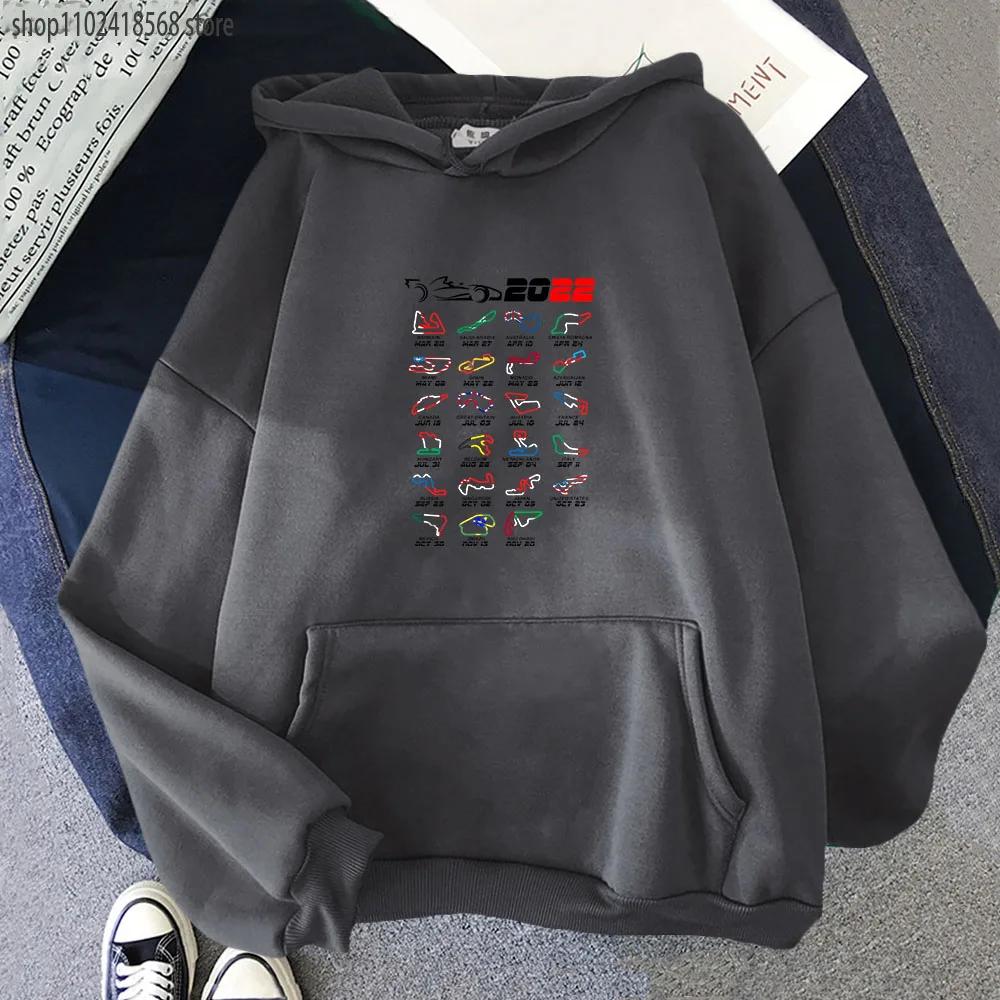 Cartoon Cars Graphic Hoodie F1 T-sweatshirt Women Long Sleeve Pullovers Y2k Clothes Games Cartoon Men Clothing