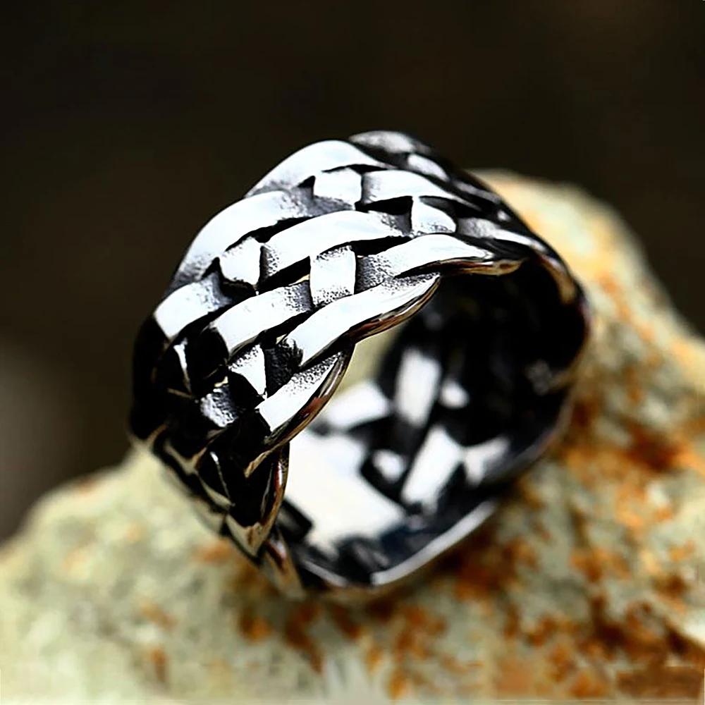 Fashion Polished Stainless Steel Rings For Men Women Classic Simple Square Finger Ring Wedding Party Jewelry Gifts Dropshipping